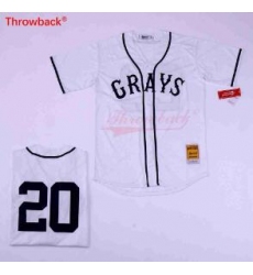 Grays Negro League 20 Baseball Jersey