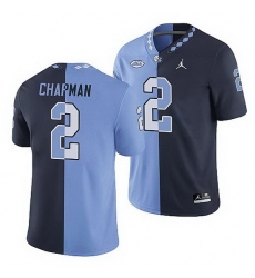 North Carolina Tar Heels Don Chapman College Football Navy Blue Split Edition Game Jersey