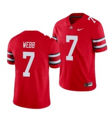 Ohio State Buckeyes Damon Webb Scarlet College Football Men'S Jersey