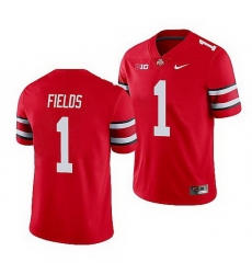 Ohio State Buckeyes Justin Fields Scarlet Game Men'S Jersey