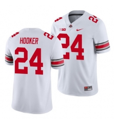 Ohio State Buckeyes Malik Hooker White College Football Men'S Jersey