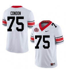 2020 Men #75 Owen Condon Georgia Bulldogs 1980 National Champions 40th Anniversary College Football