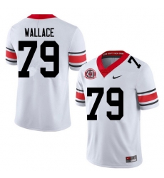 2020 Men #79 Weston Wallace Georgia Bulldogs 1980 National Champions 40th Anniversary College Footba