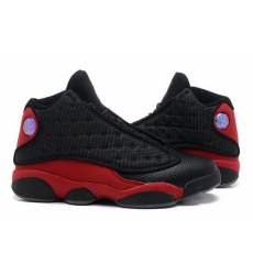 Air Jordan 13 Shoes 2013 Mens Grade AAA Black Red Shoes