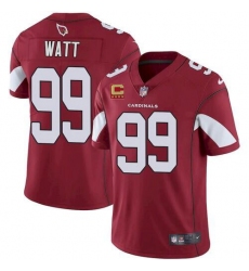 Men Arizona Cardinals 2022 #99 J.J. Watt Red With 4-star C Patch Vapor Untouchable Limited Stitched NFL Jersey