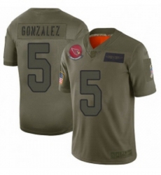 Womens Arizona Cardinals 5 Zane Gonzalez Limited Camo 2019 Salute to Service Football Jersey