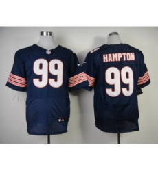 Nike Chicago Bears 99 Dan Hampton Blue Elite NFL Jersey