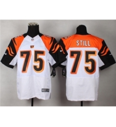 Nike Cincinnati Bengals 75 Devon Still white Elite NFL Jersey