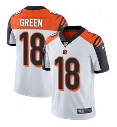 Youth Nike Cincinnati Bengals 18 AJ Green Vapor Untouchable Limited White NFL Jersey