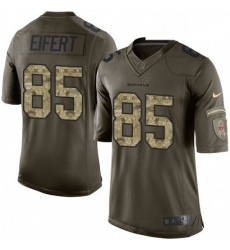 Youth Nike Cincinnati Bengals 85 Tyler Eifert Elite Green Salute to Service NFL Jersey