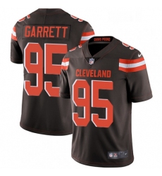 Youth Nike Cleveland Browns 95 Myles Garrett Elite Brown Team Color NFL Jersey