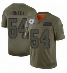 Men Dallas Cowboys 54 Chuck Howley Limited Camo 2019 Salute to Service Football Jersey