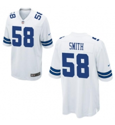 Men Dallas Cowboys Mazi Smith #58 White Vapor Limited Stitched NFL jesey