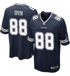 Mens Nike Dallas Cowboys 88 Michael Irvin Game Navy Blue Team Color NFL Jersey