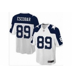 Nike Dallas Cowboys 89 Gavin Escobar white game thankgivings NFL Jersey