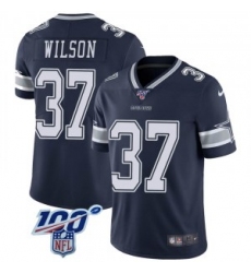 Nike Donovan Wilson Dallas Cowboys Limited Navy 100th Vapor Jersey Men