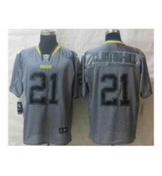 Nike Green Bay Packers 21 Ha Ha Clinton-Dix grey Elite lights out NFL Jersey