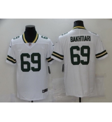 Nike Green Bay Packers 69 David Bakhtiari White Vapor Untouchable Limited Jersey