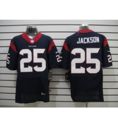 Nike Houston Texans 25 Kareem Jackson Blue Elite NFL Jersey