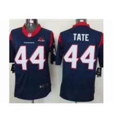 Nike Houston Texans 44 Ben Tate Blue Limited W 10th Patch NFL Jersey