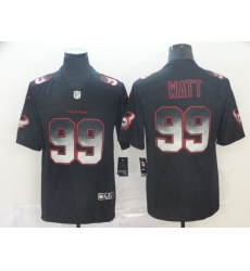 Texans 99 J J  Watt Black Arch Smoke Vapor Untouchable Limited Jersey