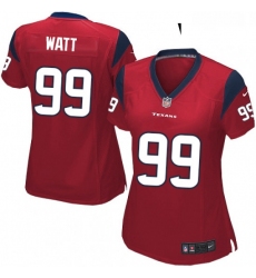 Womens Nike Houston Texans 99 JJ Watt Game Red Alternate NFL Jersey