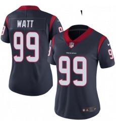 Womens Nike Houston Texans 99 JJ Watt Limited Navy Blue Team Color Vapor Untouchable NFL Jersey