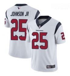 Texans #25 Duke Johnson Jr White Youth Stitched Football Vapor Untouchable Limited Jersey