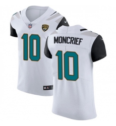 Men Nike Donte Moncrief Jacksonville Jaguars Elite White Vapor Untouchable Jersey