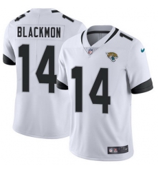 Nike Jaguars #14 Justin Blackmon White Mens Stitched NFL Vapor Untouchable Limited Jersey