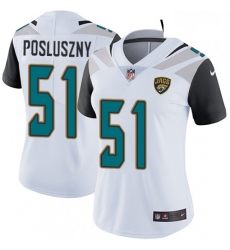 Womens Nike Jacksonville Jaguars 51 Paul Posluszny White Vapor Untouchable Limited Player NFL Jersey