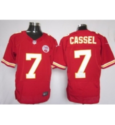 Nike Kansas City Chiefs 7 Matt Cassel Red Elite NFL Jersey