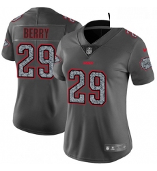 Womens Nike Kansas City Chiefs 29 Eric Berry Gray Static Vapor Untouchable Limited NFL Jersey