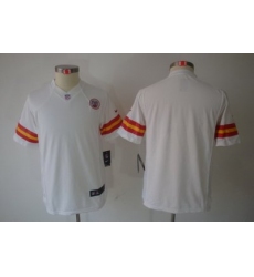 Youth Nike Kansas City Chiefs Blank White LIMITED Jerseys