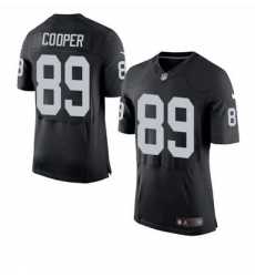 Nike Oakland Raiders #89 Amari Cooper Black Team Color Men 27s Stitched NFL New Elite Jersey