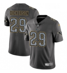 Youth Nike Los Angeles Rams 29 Eric Dickerson Gray Static Vapor Untouchable Limited NFL Jersey