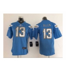 Nike Youth Jerseys San Diego Chargers #13 Allen lt.blue[new Elite]