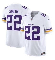 Men Minnesota Vikings 22 Harrison Smith White 2023 F.U.S.E. Vapor Untouchable Stitched Jersey