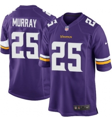 Nike Vikings #25 Latavius Murray Purple Team Color Youth Stitched NFL Elite Jersey