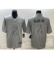 Men Philadelphia Eagles 2 Darius Slay JR Gray Atmosphere Fashion Stitched Jersey