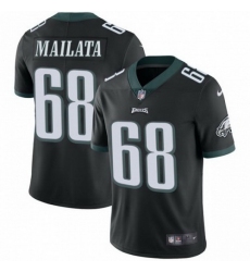 Nike Eagles 68 Jordan Mailata Black Vapor Untouchable Limited Jersey