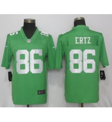 Nike Eagles #86 Zach Ertz Green 2017 Vapor Untouchable Player Limited Jersey