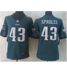 Nike Philadelphia Eagles 43 Darren Sproles Green Limited NFL Jersey