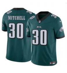 Youth Philadelphia Eagles 30 Quinyon Mitchell Green 2024 Draft F U S E Vapor Untouchable Limited Stitched Football Jersey