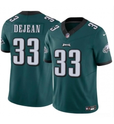 Youth Philadelphia Eagles 33 Cooper DeJean Green 2024 Draft F U S E Vapor Untouchable Limited Stitched Football Jersey