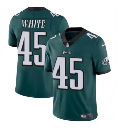 Youth Philadelphia Eagles 45 Devin White Green Vapor Untouchable Limited Stitched Football Jersey