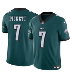 Youth Philadelphia Eagles 7 Kenny Pickett Green 2023 F U S E Vapor Untouchable Limited Stitched Football Jersey