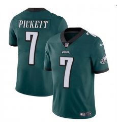 Youth Philadelphia Eagles 7 Kenny Pickett Green Vapor Untouchable Limited Stitched Football Jersey