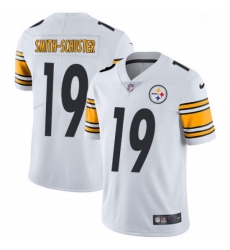 Youth Nike Pittsburgh Steelers 19 JuJu Smith Schuster White Vapor Untouchable Limited Player NFL Jersey