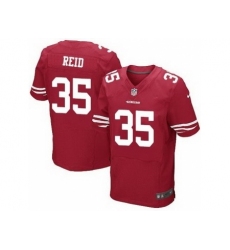 Nike San Francisco 49ers 35 Eric Reid Red Elite NFL Jersey